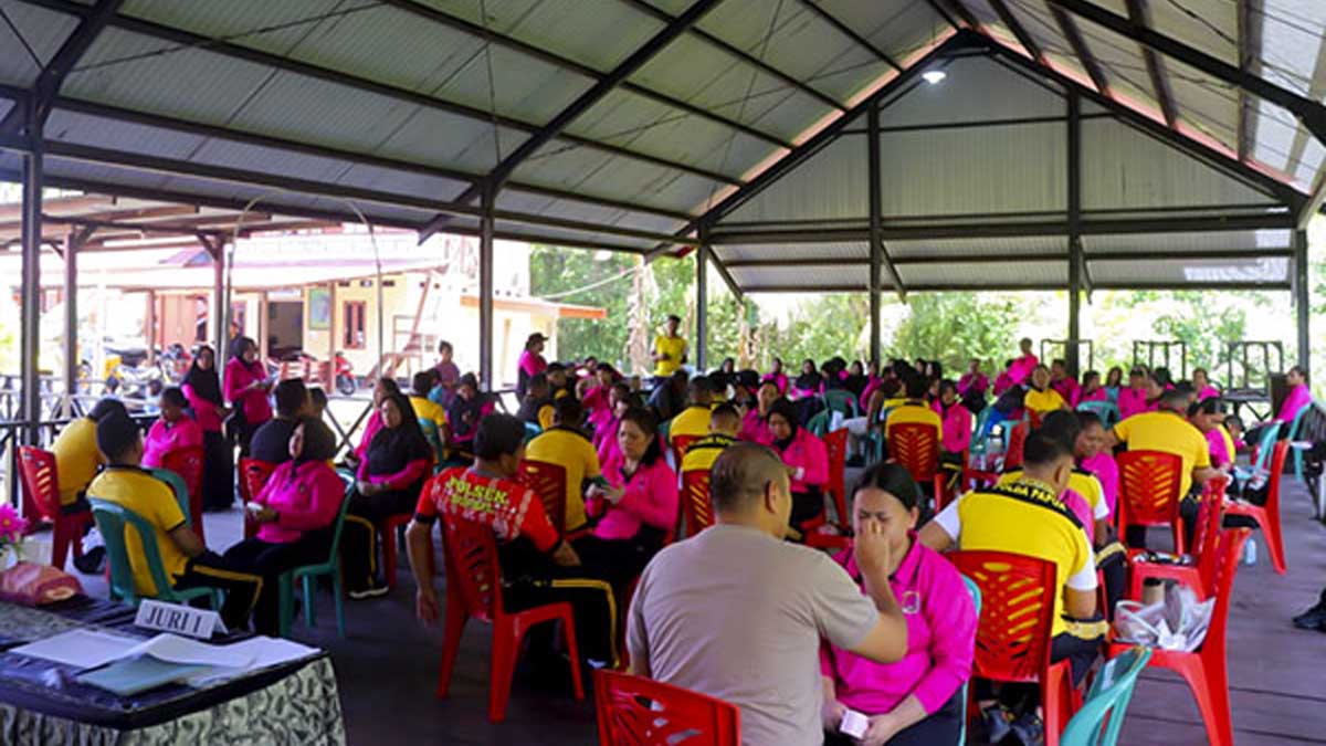 Hut HKGB Polres Supiori 2025