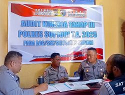 Siwas Polres Supiori Gelar Audit Kinerja Untuk Tingkatkan Pelayanan dan Akuntabilitas