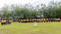 Polres Supiori melalui Bag SDM laksanakan Tes Kesamaptaan Jasmani Berkala Semester II