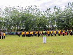 Polres Supiori melalui Bag SDM laksanakan Tes Kesamaptaan Jasmani Berkala Semester II