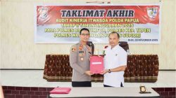 Itwasda Polda Papua Gelar Taklimat Akhir Audit Kinerja Tahap II di Biak, Empat Polres Diberi Tenggat 30 Hari